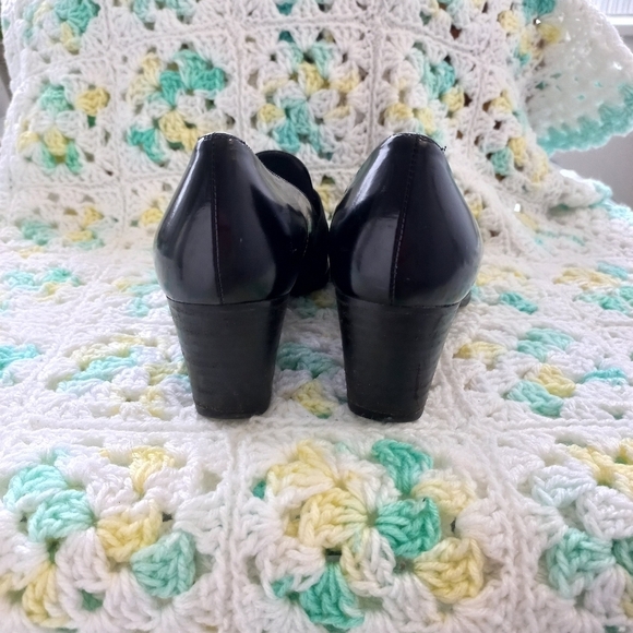 Stuart Weitzman Women's Zoliver Black Block Heeled Loafers Size 6 M US - Picture 6 of 14
